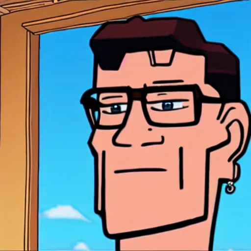 Image similar to real photograph of hank hill