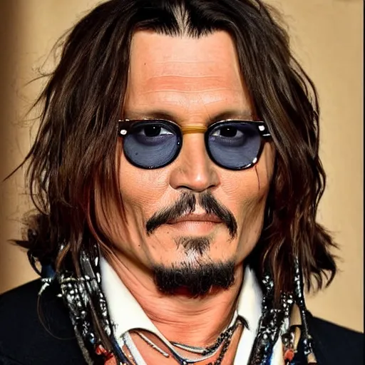 Image similar to Johnny Depp as Jesus Christ