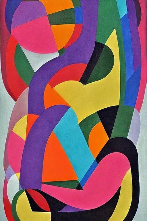 Prompt: guitar, notes, rainbow geometric architectures blend with organic shapes, abstract expressionism, essence of street forms, geometric structures and multicolored prints in style of sonia delaunay, high detail, symmetry, poster