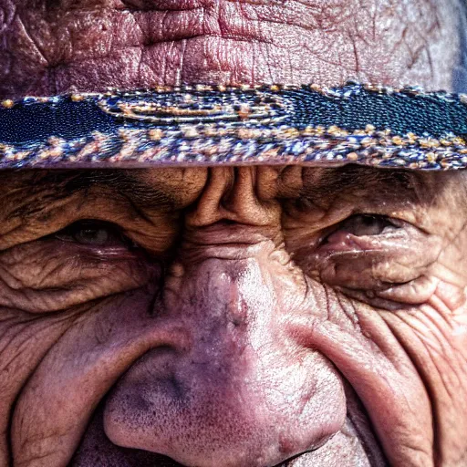 Prompt: 4K HD, high detail photograph, shot with Sigma f/ 4.2 , 250 mm sharp lens, shallow depth of field, subject= portrait of Lalo Salamanca, consistent, high detailed light refraction, high level texture render