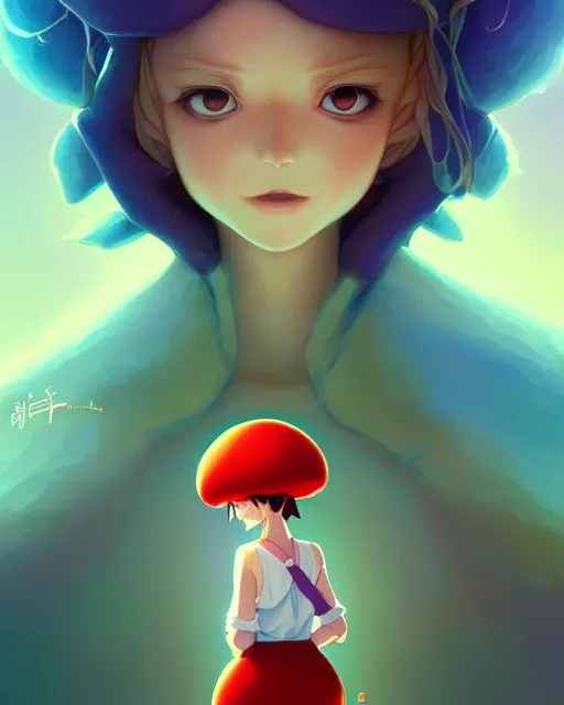 Image similar to princess toadstool, portrait shinkai makoto studio ghibli studio key hideaki anno sakimichan stanley artgerm lau rossdraws james jean marc simonetti elegant highly detailed digital painting artstation pixiv