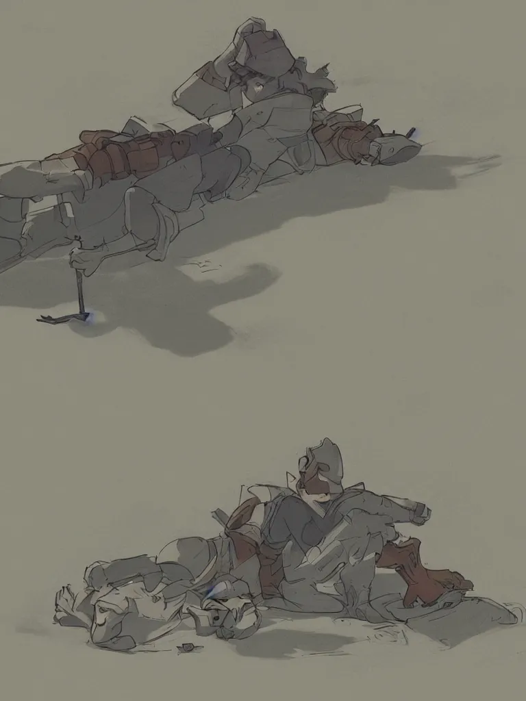 Prompt: irony by Disney Concept Artists, blunt borders, rule of thirds