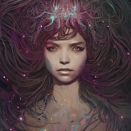 Image similar to alien water princess, detailed portrait, intricate complexity, by greg rutkowski, artgerm, ross tran, conrad roset, takato yomamoto, ilya kuvshinov. 4 k, beautiful, cinematic dramatic atmosphere, mcbess