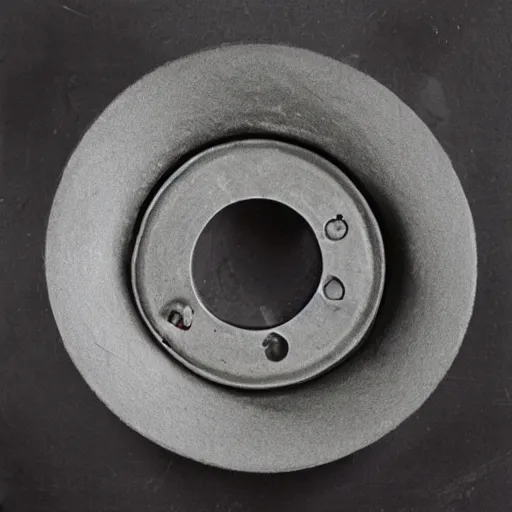 Prompt: photograph of an 11V9 grinding wheel