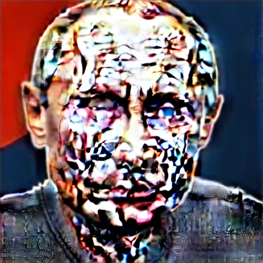 Prompt: Detailed image of Vladimir Putin with detailed face, in game style 8k, wearing only pants, bare torso, his body is old and ugly with sagging old skin,