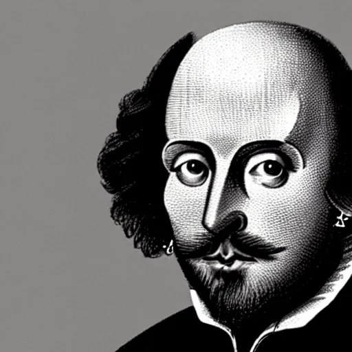 Prompt: The dark side of William Shakespeare