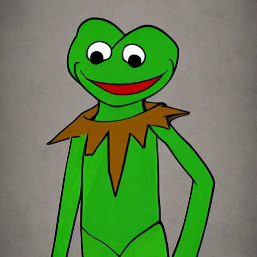 Image similar to Kermit the frog as a modern day superhero, high detail, realistic, 4k