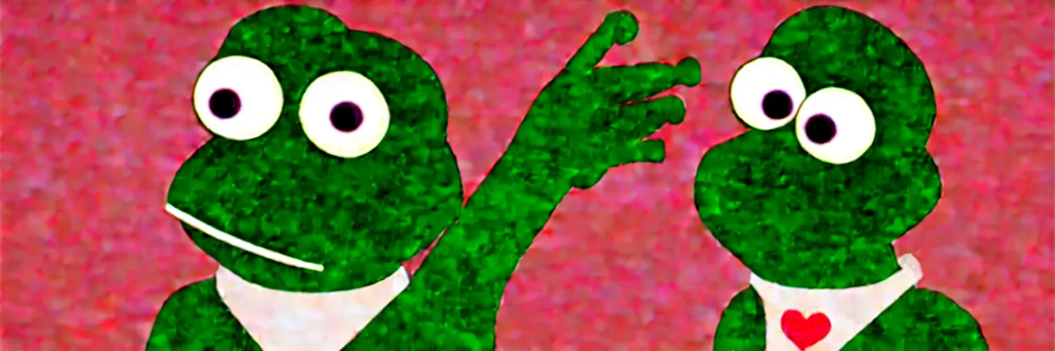 Prompt: happy pepe