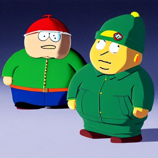 Image similar to Eric Cartman hyperrealistic