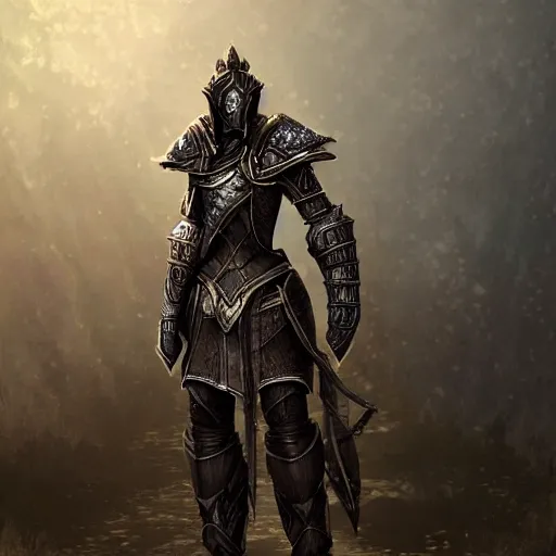 Prompt: armor, elder scrolls online, digital art, 4 k, fantasy,