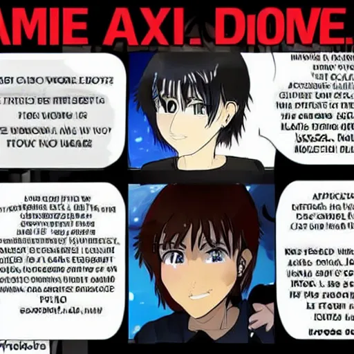 Image similar to anime alex jones,