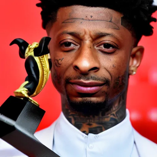 Image similar to 2 1 savage in harry potter award winning close up 4 k