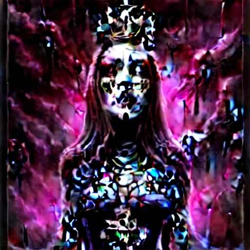 Prompt: queen of the dead by nekro