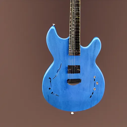 Image similar to a blue magic guitar