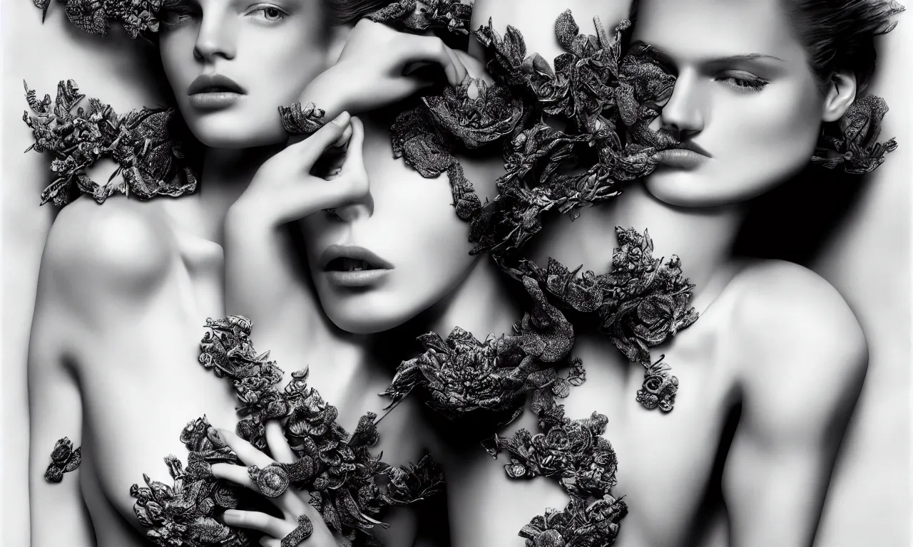 Prompt: fragrance advertising campaign by ruth bernhard, highly detailed, intricate