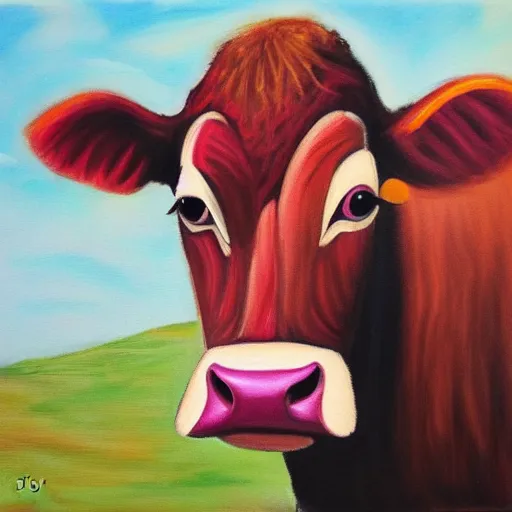 Image similar to a cow by silvia ritter