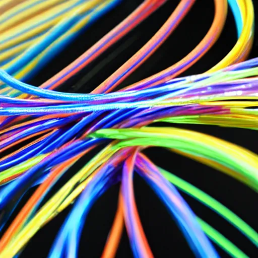 Image similar to fiber optic cables