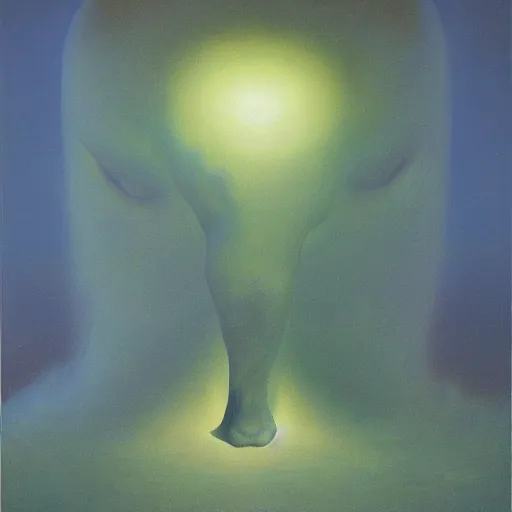 Image similar to the soul of universe by zdzisław beksinski, oil on canvas