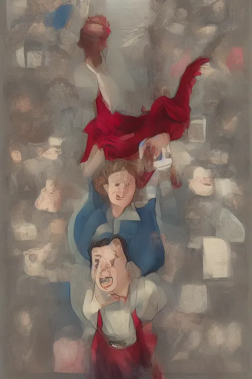 Image similar to Agent carter high quality digital painting in the style of Don Bluth