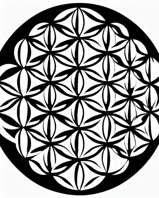 Image similar to flower of life