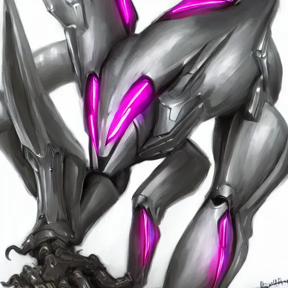 Image similar to very close up foot pov shot, hyperdetailed elegant beautiful stunning anthropomorphic mecha female dragon, laying elegantly, showing detailed dragon paws to camera, sharp claws close up, soft pads, sharp silver armor, fuchsia skin, anthro dragon art, warframe destiny fanart, furry paws furry, furaffinity, deviantart, octane, ekasportal