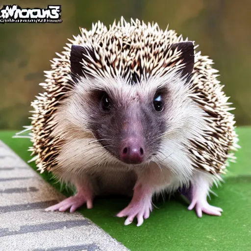 Image similar to amongus game twitch emote sus hedgehog