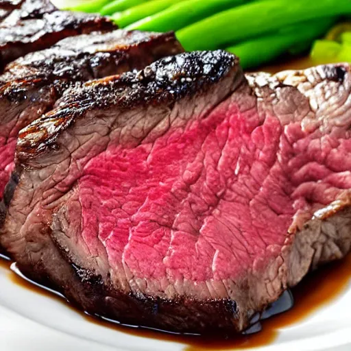 Prompt: A perfect steak