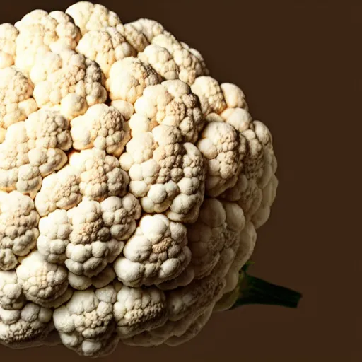 Image similar to cauliflower in incredible detail