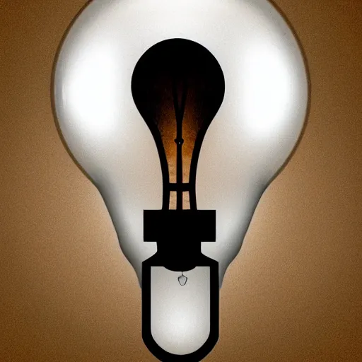 Image similar to life in a light bulb