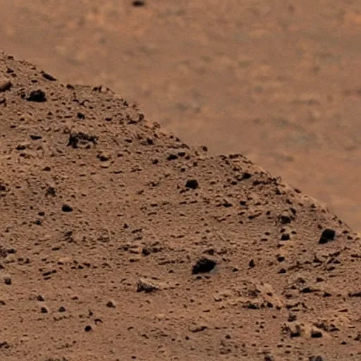 Image similar to unsettling mysterious fungus creature crawling in mars rover photo