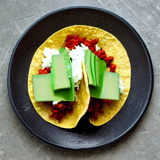 Prompt: nopal taco