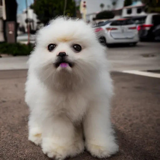 Image similar to LOS ANGELES, CA, USA-SEP 20, 2017: The most cute-adorable-huggable-fluffy self-aware creature that emerged from the opening of the Hellmouth, DSLR 4k+