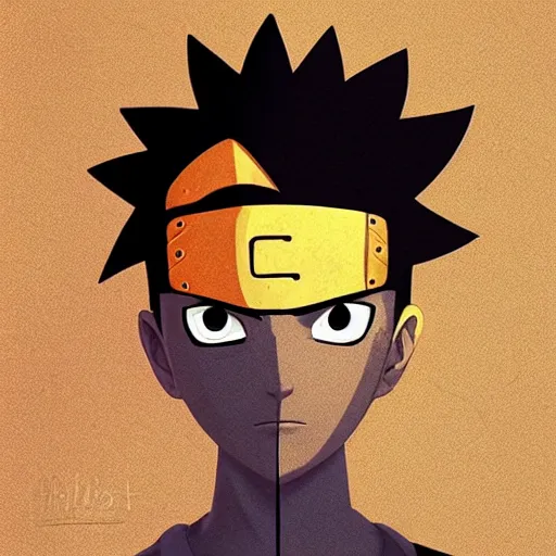 Image similar to face icon stylized minimalist naruto, loftis, cory behance hd by jesper ejsing, by rhads, makoto shinkai and lois van baarle, ilya kuvshinov, rossdraws global illumination