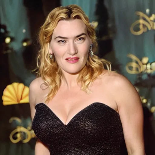 Prompt: kate winslet, disney style