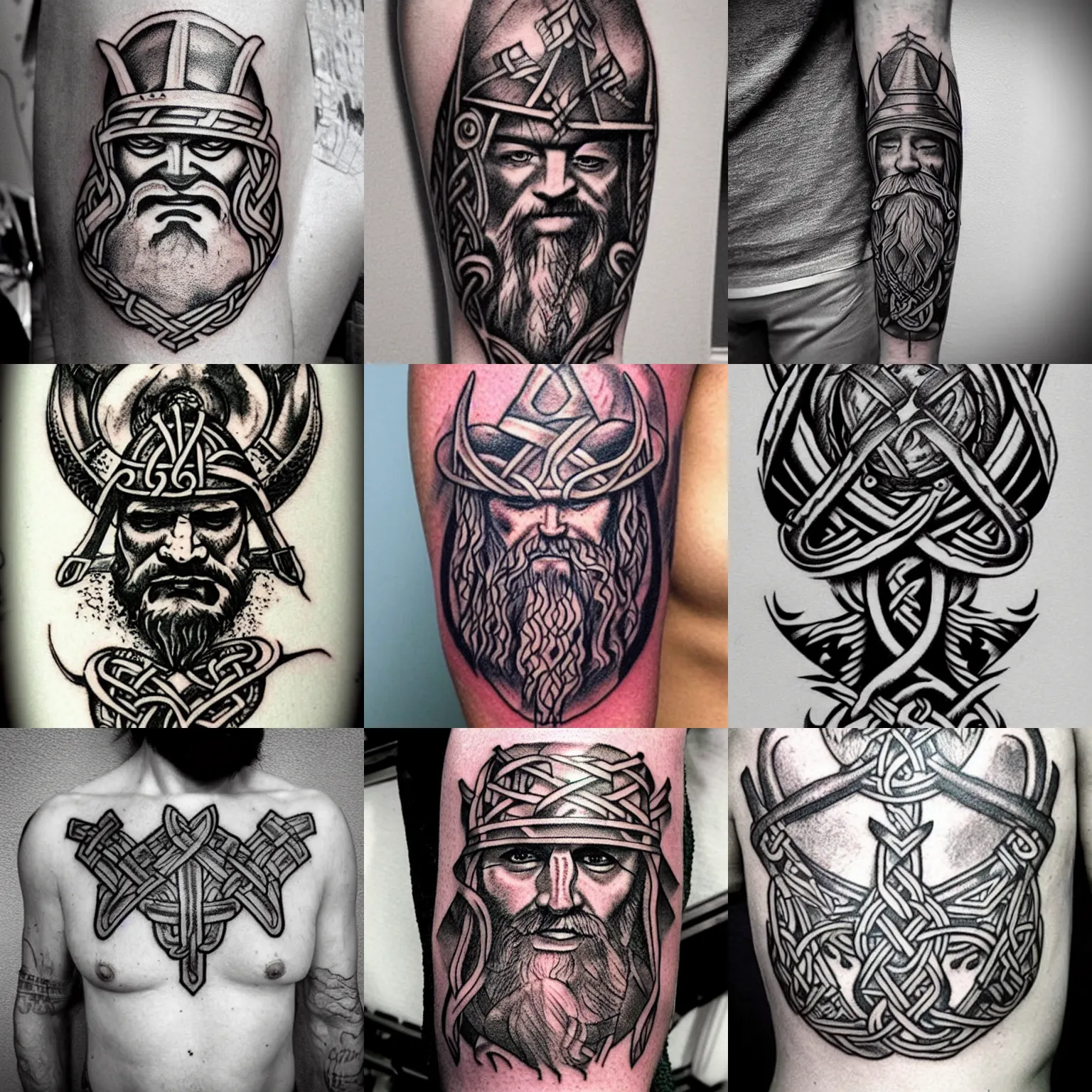 By Odin's beard, these Nordic and Viking tattoos are awesome (38 Pics)