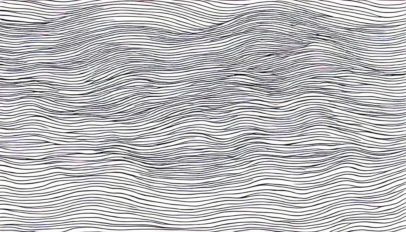 Image similar to elegant one line drawing of an ocean wave, the minimalist wave