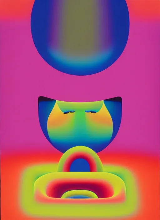 Prompt: abstract art by shusei nagaoka, kaws, david rudnick, airbrush on canvas, pastell colours, cell shaded, 8 k
