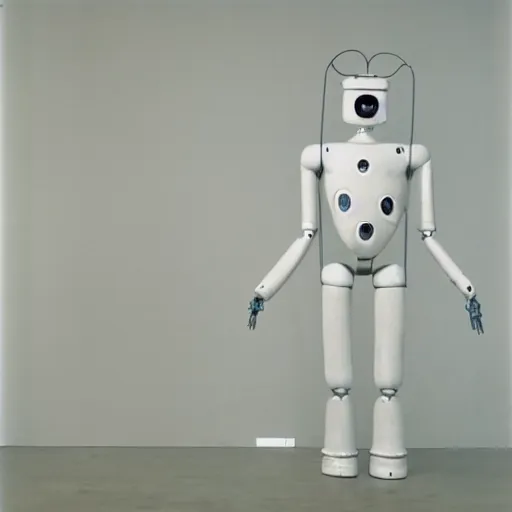 Prompt: robot by louise bourgeois