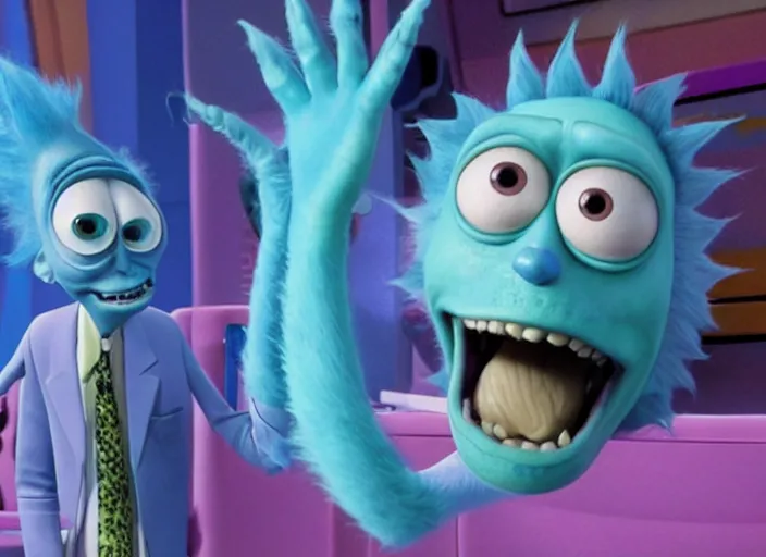 Prompt: film still of rick sanchez in the monsters inc movie 4 k,,,,,,,,,,,,,,,,,,,,,,,,,,,,,,,,,,,,,,,,,,,,,,,, rick and morty