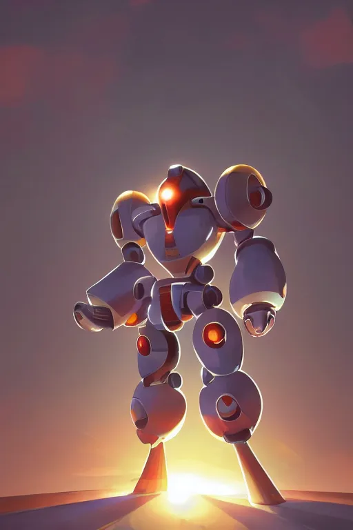 Image similar to metabots medabots medarotto medarot robot minimalist comics, behance hd by jesper ejsing, by rhads, makoto shinkai and lois van baarle, ilya kuvshinov, rossdraws global illumination ray tracing hdr radiating a glowing aura