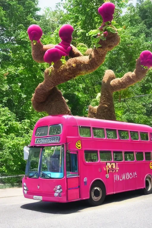 Prompt: plumbus with extra bus, hold the plum