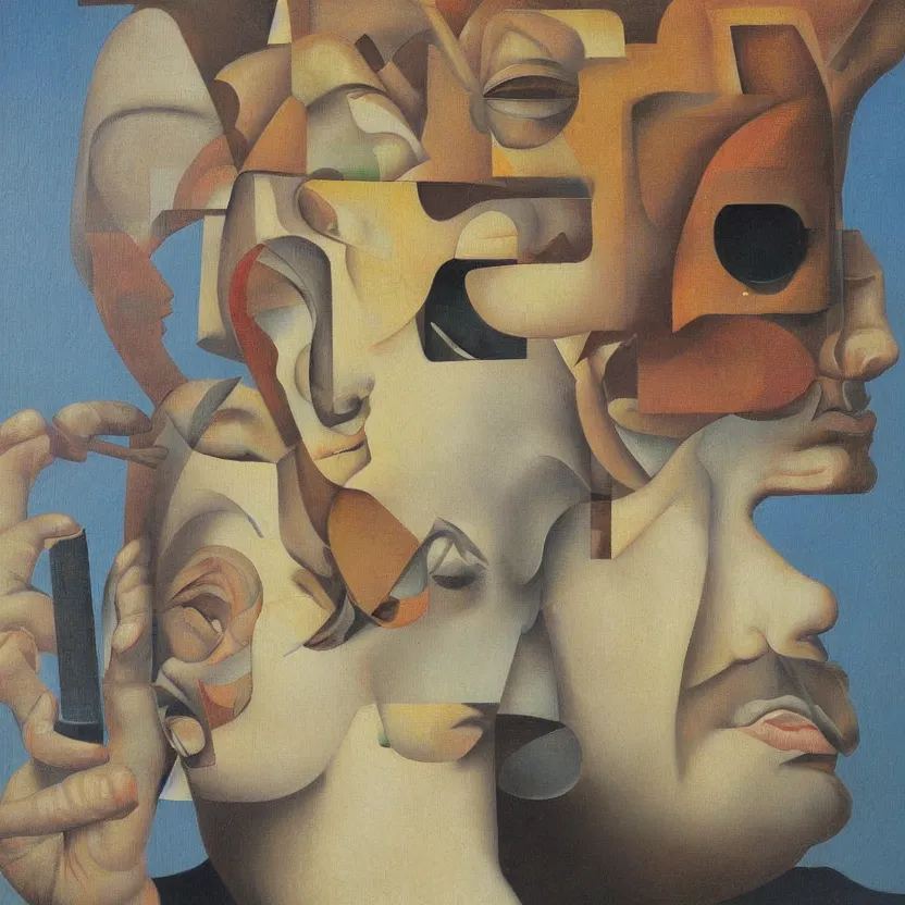 Image similar to WHAT A SHAME detailed and highly reliefed oil painting with canvas texture in style of Magritte, Sascha Schneider, Giorgio de Chirico, Pollock photorealistic, surrealistic, masterpiece, balanced composition, natural colors
