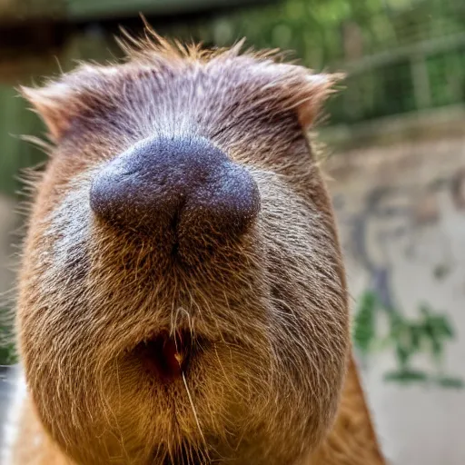 Prompt: capybara smoking a blunt