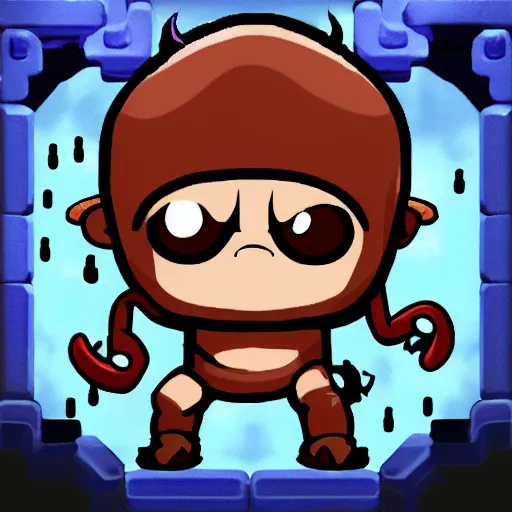 Prompt: binding of isaac future monster icon