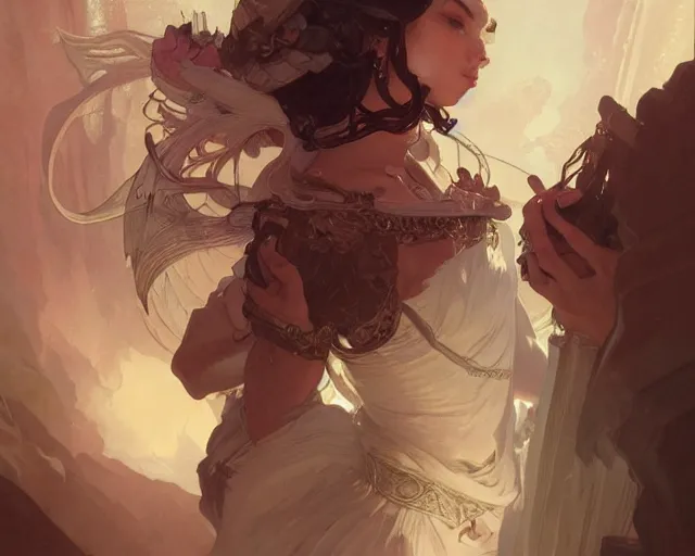 Prompt: photography of eric canete, deep focus, d & d, fantasy, intricate, elegant, highly detailed, digital painting, artstation, concept art, matte, sharp focus, illustration, hearthstone, art by artgerm and greg rutkowski and alphonse mucha