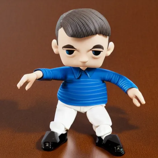 Image similar to alan turing stop motion vinyl action figure, plastic, toy