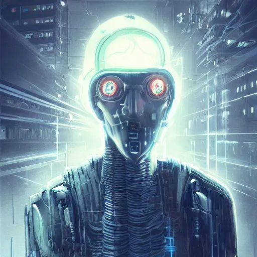 Image similar to cyberpunk ghost