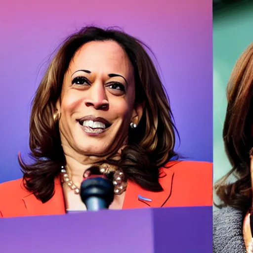 Prompt: Kamala Harris as a Pixar mom