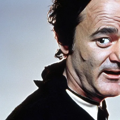 Image similar to bill murray as edward scissorhand