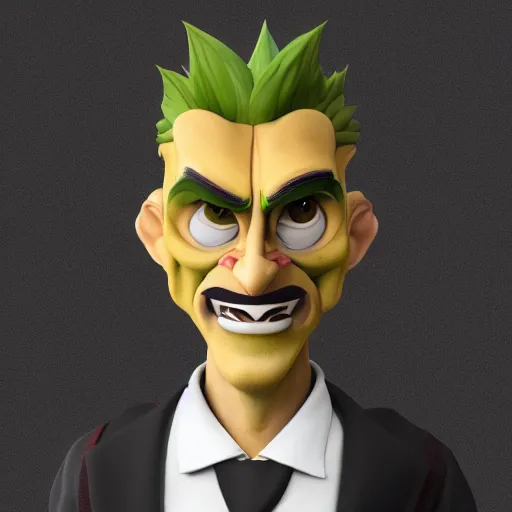 Image similar to Jordan Peterson as Doctor Neo Cortex, trending on artstation, photograph, 4k, 8k